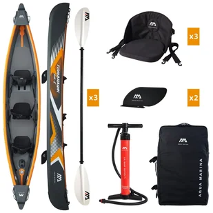 Aqua Marina Kajak Aqua Marina Tomahawk Air-C zestaw trzy wiosła KP-1 AIR-C-3KP1 - Pontony - miniaturka - grafika 1