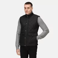 Kamizelki męskie - Regatta Professional Męska Kamizelka Pikowana Steller Czarny, Rozmiar: Xxxl - miniaturka - grafika 1