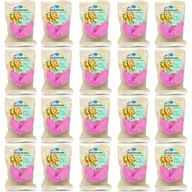 Desery dla dzieci - D&D Fun Cookies / Ciasteczko Z Wróżbą Z Naklejką Okrągłą "Urodzinowe Ciasteczko" 20 Sztuk 120G Pink - miniaturka - grafika 1