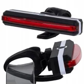 Lampki rowerowe - Lampka Rowerowa Tylna Tył Usb Led Cob Na Rower - miniaturka - grafika 1