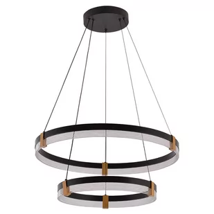 Lampa wisząca Plum 2 LED CCT czarna LP-0407/2P BK - Light Prestige - Lampy sufitowe - miniaturka - grafika 1