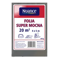Folie i taśmy malarskie - Folia budowlana super mocna 4 x 5 m Nuance - miniaturka - grafika 1