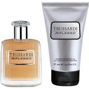 Zestawy perfum damskich - Trussardi Riflesso zestaw upominkowy I woda toaletowa 50 ml + szampon i żel pod prysznic 100 ml - miniaturka - grafika 1