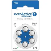 Baterie i akcesoria - everActive 6 x baterie do aparatów słuchowych everActive ULTRASONIC 675 EVS11 - miniaturka - grafika 1