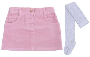 Różowa spódniczka + rajstopki 2-3 lat 98 cm - Skarpetki damskie - miniaturka - grafika 1