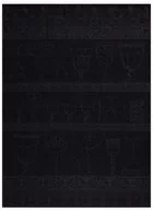 Ściereczki, gąbki, czyściki - Le Jacquard Fran ais Ściereczka do polerowania szkła Cristal Czarna - miniaturka - grafika 1