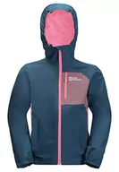 Kurtki i płaszcze dla chłopców - Jack Wolfskin Hike kurtka przeciwdeszczowa dla dzieci, uniseks - miniaturka - grafika 1