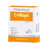 Witaminy i minerały - Starpharma Vitaminum C+Wapń Strong x 30 kaps - miniaturka - grafika 1