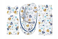 Rożki i beciki - Pepi Zestaw 6w1 Kokon Rożek Otulacz - miniaturka - grafika 1