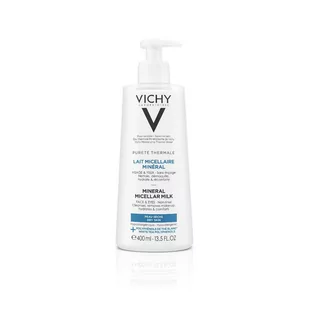 Vichy Pureté Thermale mineralne mleczko micelarne do skóry suchej 400 ml - Mleczka do demakijażu - miniaturka - grafika 1