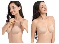 Biustonosze - Nakładki Na Sutki Biustonosz Samonośny Push Up - C/D - miniaturka - grafika 1