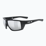 Okulary przeciwsłoneczne - Okulary przeciwsłoneczne UVEX Mtn Venture CV black matt/mirror silver - miniaturka - grafika 1