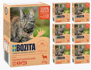 Bozita Cat Jagnięcina W Galaretce 6 x 370g - Mokra karma dla kotów - miniaturka - grafika 1