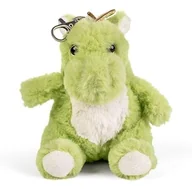 Breloczki dla dzieci - LITTLE Living Nature Clip - Pluszowa zabawka Zielony Smok Brelok do kluczy Zabawka miękka prezent dla dzieci - miniaturka - grafika 1