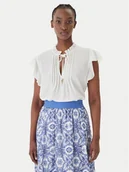 Bluzki damskie - JOOP! Bluzka Benita 30102114 Écru Regular Fit - miniaturka - grafika 1