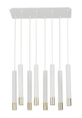Lampy sufitowe - Sigma Sopel Grand lampa wisząca 8-punktowa biała/złota 33391 - miniaturka - grafika 1