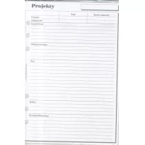 Antra Wkład do organizera A5 Projekty ANTRA - Artykuły biurowe - miniaturka - grafika 1