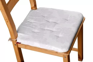 Dekoria Siedzisko Olek na krzesło biały 42 × 41 × 3,5 cm Damasco 225-613-00 - Meble modułowe i akcesoria - miniaturka - grafika 1
