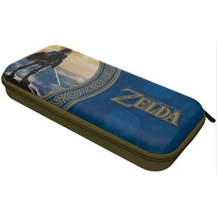 PDP Travel Case Zelda Hyrule Blue - Akcesoria do Nintendo - miniaturka - grafika 1