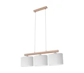 Lampy sufitowe - Spot-Light 1037400111557 - Żyrandol na lince MERCEDES 3xE27/40W/230V dąb - miniaturka - grafika 1