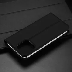 Etui do iPhone 15 Pro pokrowiec z klapką i portfelem Dux Ducis Skin Pro - różowe - Portfele - miniaturka - grafika 14