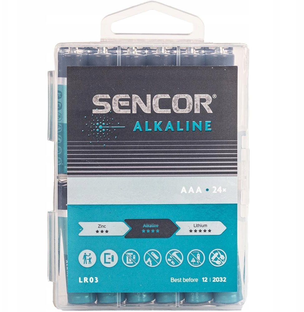 Sencor SBA LR03 24 BOX AAA Alkaliczne