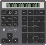 Klawiatury - Techly Klawiatura numeryczna bezprzewodowa z kalkulatorem BT/RF USB - miniaturka - grafika 1