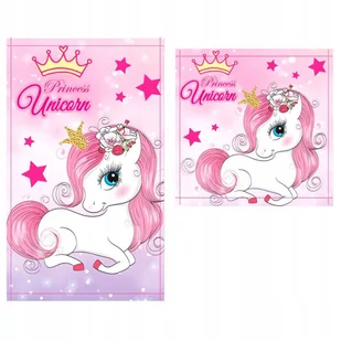 JEDNOROŻEC UNICORN KOMPLET RĘCZNIKÓW DO PRZEDSZKOLA DO RĄK I TWARZY 2 SZT - Okrycia kąpielowe dla dzieci - miniaturka - grafika 1