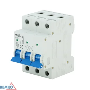 Wyłącznik nadprądowy 3P C 50A - Bezpieczniki elektryczne - miniaturka - grafika 1