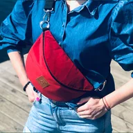 Nerki - Nerka / torebka Mili Belt Bag L - czerwona - miniaturka - grafika 1