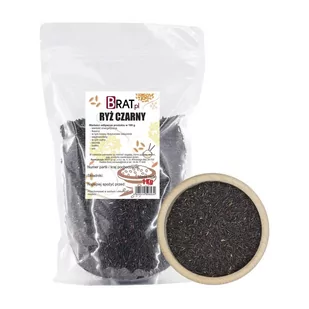 Ryż czarny 1kg - Ryż - miniaturka - grafika 1