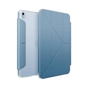 Etui do tabletów - UNIQ etui Camden Click pokrowiec futerał obudowa z klapką Book cover do iPad Air 13" (2024) niebieski/stone blue - miniaturka - grafika 1