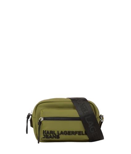 Karl Lagerfeld International B.V. Men's Utility Coated ew Crossbody, Ivy Green, zielony (Ivy Green)
