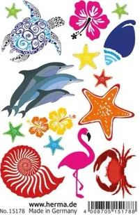 Tatuaże - Ocean - Herma - Zabawki kreatywne - miniaturka - grafika 1