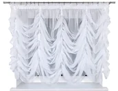 Firany - Firana Gotowa ATLANTA 500x(120-180) WOAL Firanka - miniaturka - grafika 1