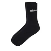 Skarpetki męskie - Skarpety wysokie unisex adidas IC1301 3-PACK Czarny - miniaturka - grafika 1