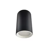 Lampy sufitowe - Light Prestige Manacor oczko czarne z białym ringiem 9 cm LP-232/1D - 90 BK/WH - miniaturka - grafika 1