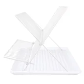 Suszarki do naczyń - Lumarko Suszarka Do Naczyń Skladana Z Tacą 43x32x22 Cm - miniaturka - grafika 1