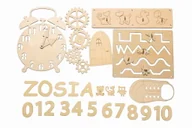 Zabawki interaktywne dla dzieci - Zestaw do tablicy manipulacyjnej sensorycznej. - miniaturka - grafika 1