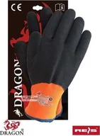 Rękawice robocze - R.E.I.S. WINFULL3 - Rękawice ochronne ocieplane, powlekane - brązowo-szary 10 - miniaturka - grafika 1