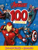 Kolorowanki, wyklejanki - 100 naklejek. Avengers. Disney - miniaturka - grafika 1