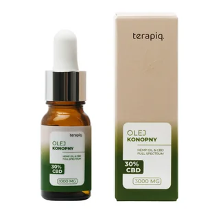 Terapiq Terapiq CBD Olej konopny 30% 10ml - Olejki do ciała i włosów - miniaturka - grafika 1
