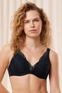 Biustonosze - Biustonosz usztywniany Triumph 10219710 Body Make-Up Illusion Lace WP 0004-black - miniaturka - grafika 1