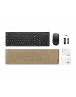 Zestawy myszka + klawiatura - lenovo Zestaw bezprzewodowej klawiatury i myszy Essential Gen2 czarny US English 4X31N50708 4X31N50708 - miniaturka - grafika 1