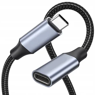 PRZEDŁUŻACZ USB-C 3.2 Thunderbolt 100W 4K @60Hz 2m - Kable komputerowe i do monitorów - miniaturka - grafika 1