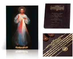 Ikona religijna Jezus Miłosierny Wileński - Ikony i obrazy sakralne - miniaturka - grafika 1