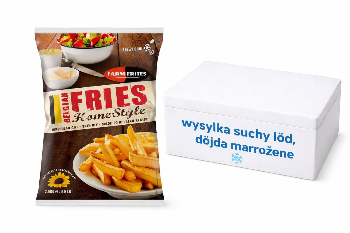 Frytki belgijskie Home Style 2,5kg