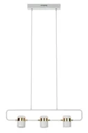 Lampy sufitowe - KingHome Lampa wisząca Blink 3 - biała XCP7598-3.WHITE - miniaturka - grafika 1