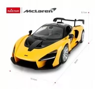 Zabawki zdalnie sterowane - Samochód zdalnie sterowan MCLAREN SENNA RASTAR1:18 - miniaturka - grafika 1