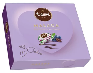 Bombonierka Czekoladki nadziewane Malaga Wawel 330g Oferta okazjonalna - Bombonierki i czekoladki - miniaturka - grafika 1